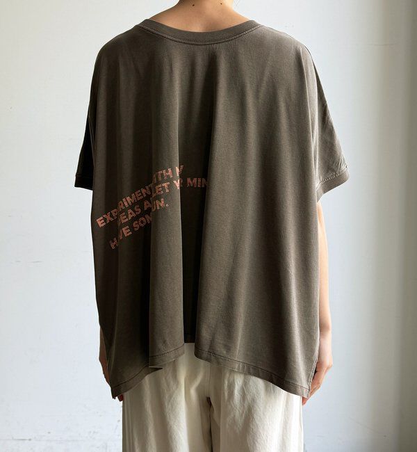  「【WEB限定】2WAYポンチョロゴTEE」|Tシャツ・カットソー|