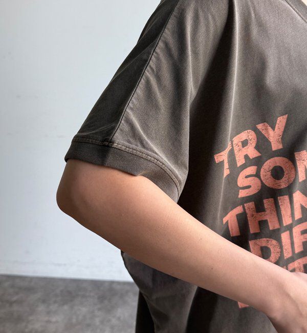  「【WEB限定】2WAYポンチョロゴTEE」|Tシャツ・カットソー|