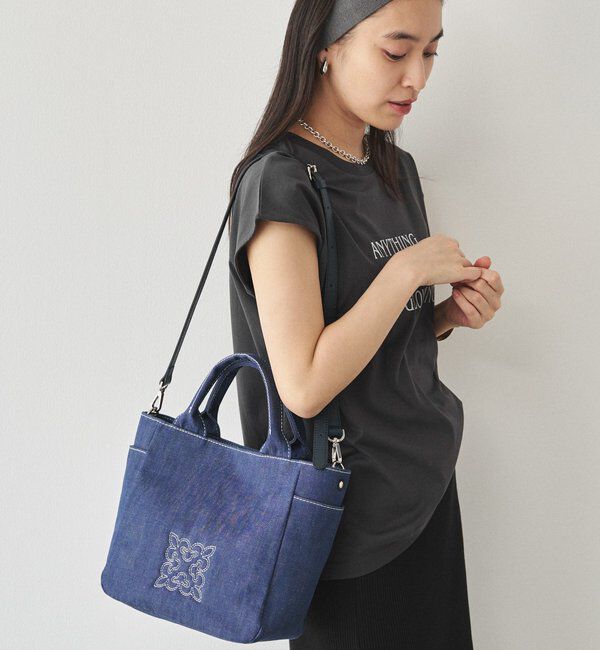  「【Souffle TOTE】デニム2WAYトートバッグ」|トートバッグ|