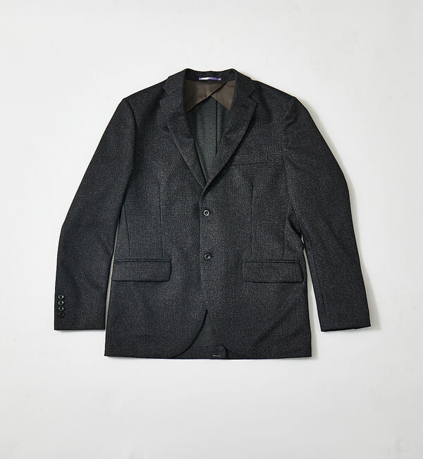 ABAHOUSE「【セットアップ対応/FLEX JACKET】プリント ポンチ ジャケット」|テーラードジャケット|