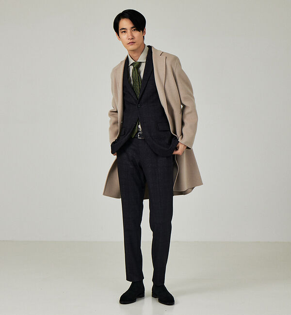 ABAHOUSE「【セットアップ対応/FLEX JACKET】プリント ポンチ ジャケット」|テーラードジャケット|