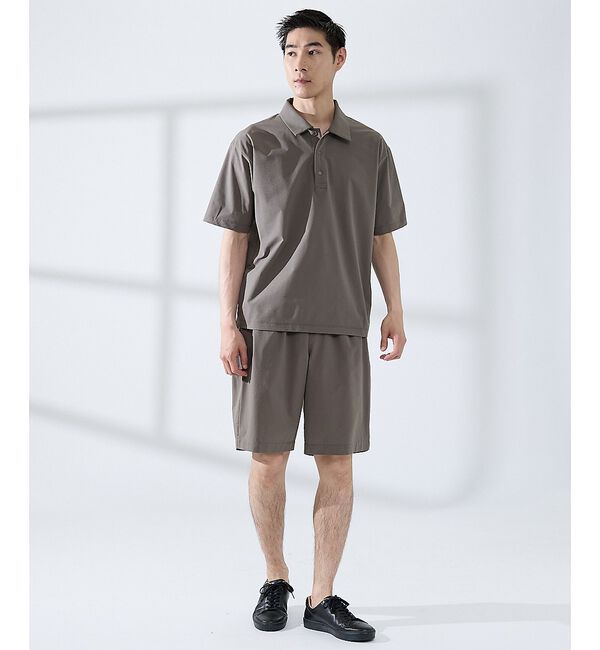 ABAHOUSE「【セットアップ対応】360&deg;ストレッチ リップストップ リラックス ショートパン」|その他|