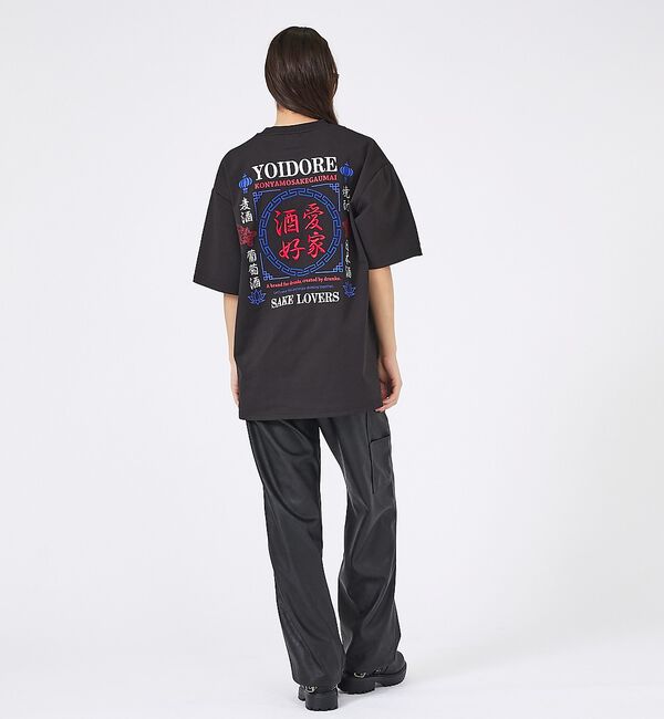 ABAHOUSE「【YOIDORE/ヨイドレ 】刺繍MIX グラフィックプリント クルーネックTシ」|Tシャツ・カットソー|
