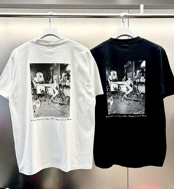 ABAHOUSE「Charles Peterson-Kurt cobain PHOTO tee /」|Tシャツ・カットソー|