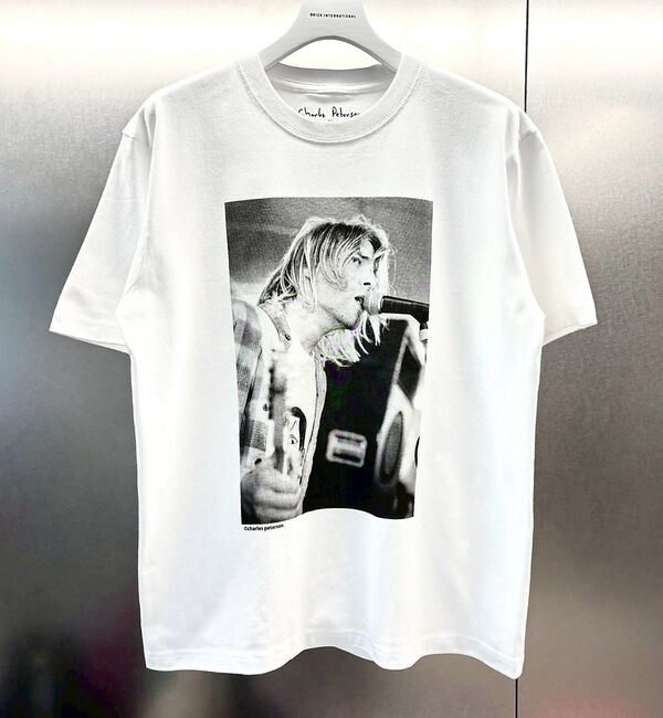 ABAHOUSE「Charles Peterson-Kurt cobain PHOTO tee /」|Tシャツ・カットソー|ホワイト系その他2