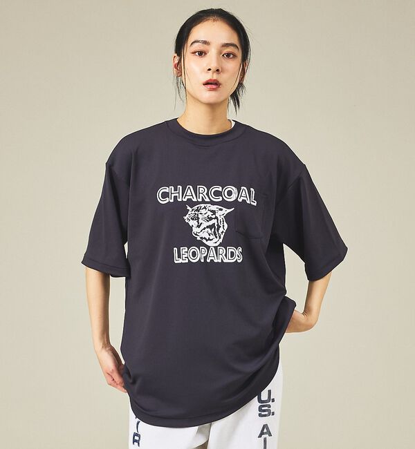 Rouge vif「【Americana/アメリカーナ&times;ORIGINAL Charcoal/オリジナ」|Tシャツ・カットソー|