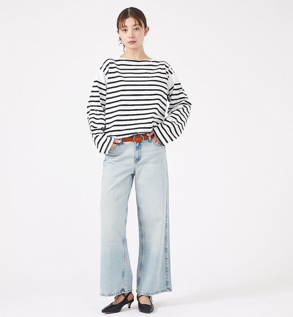 Rouge vif「【MONT KEMMEL/モン ケメル】バスクシャツ / ボーダーロングスリーブ」|Tシャツ・カットソー|