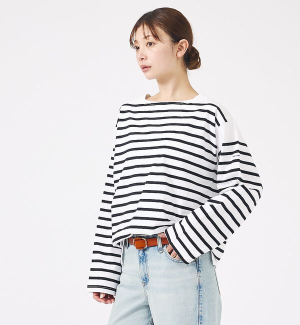 Rouge vif「【MONT KEMMEL/モン ケメル】バスクシャツ / ボーダーロングスリーブ」|Tシャツ・カットソー|