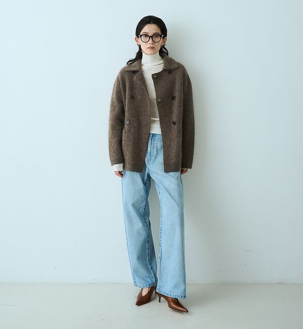 qualite「モヘアニットコート【予約】」|ピーコート|