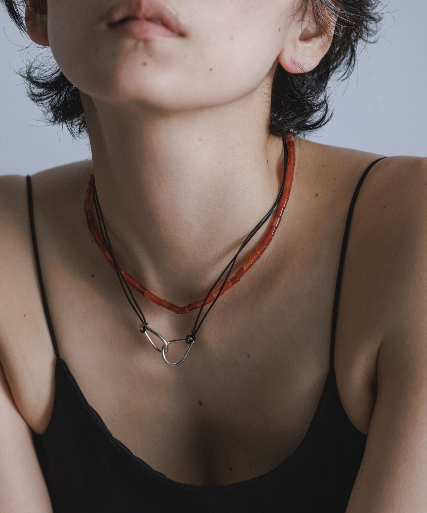 SMELLY「SMELLY so&rsquo;　carnelian necklace」|ネックレス|