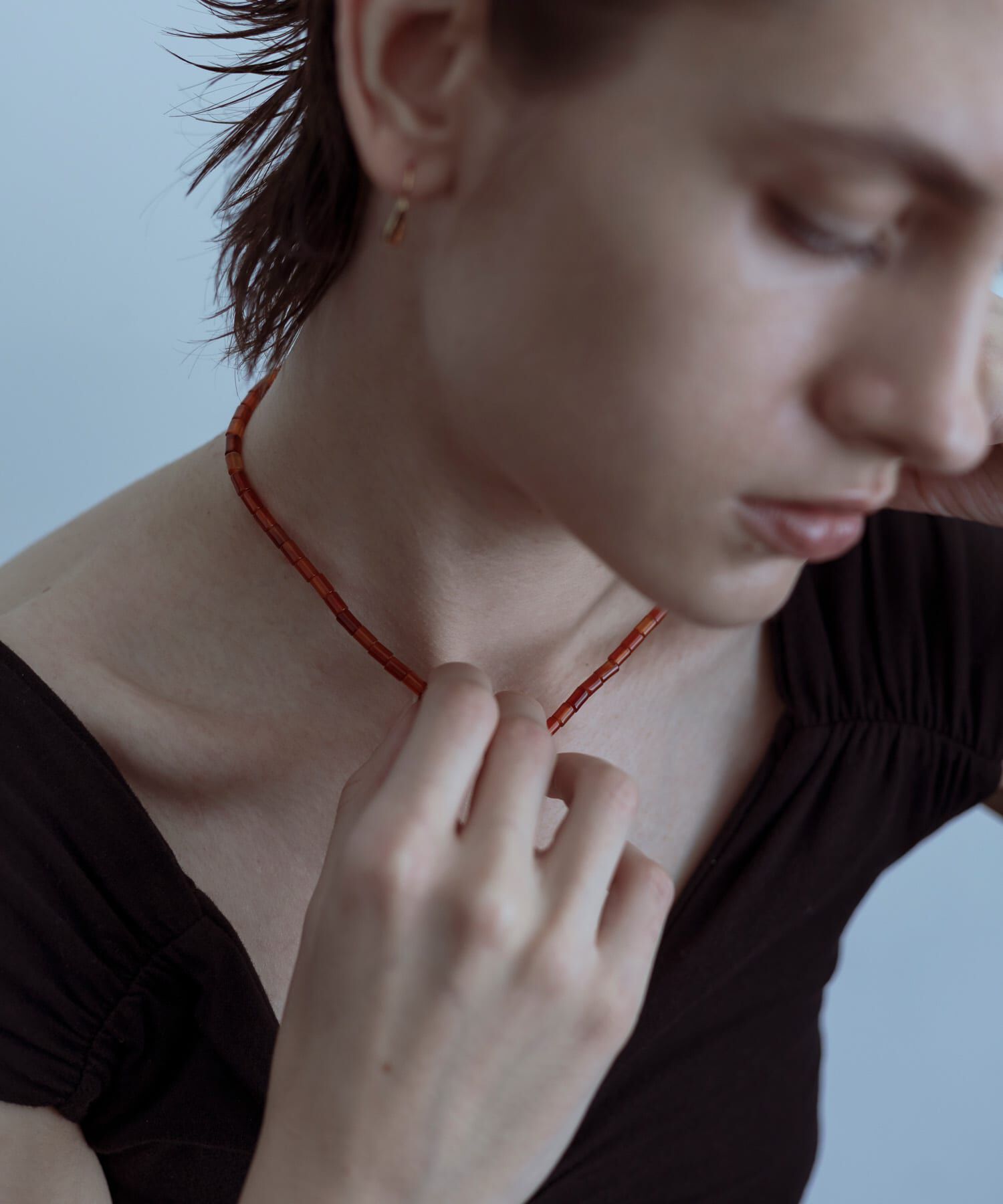 SMELLY「SMELLY so&rsquo;　carnelian necklace」|ネックレス|