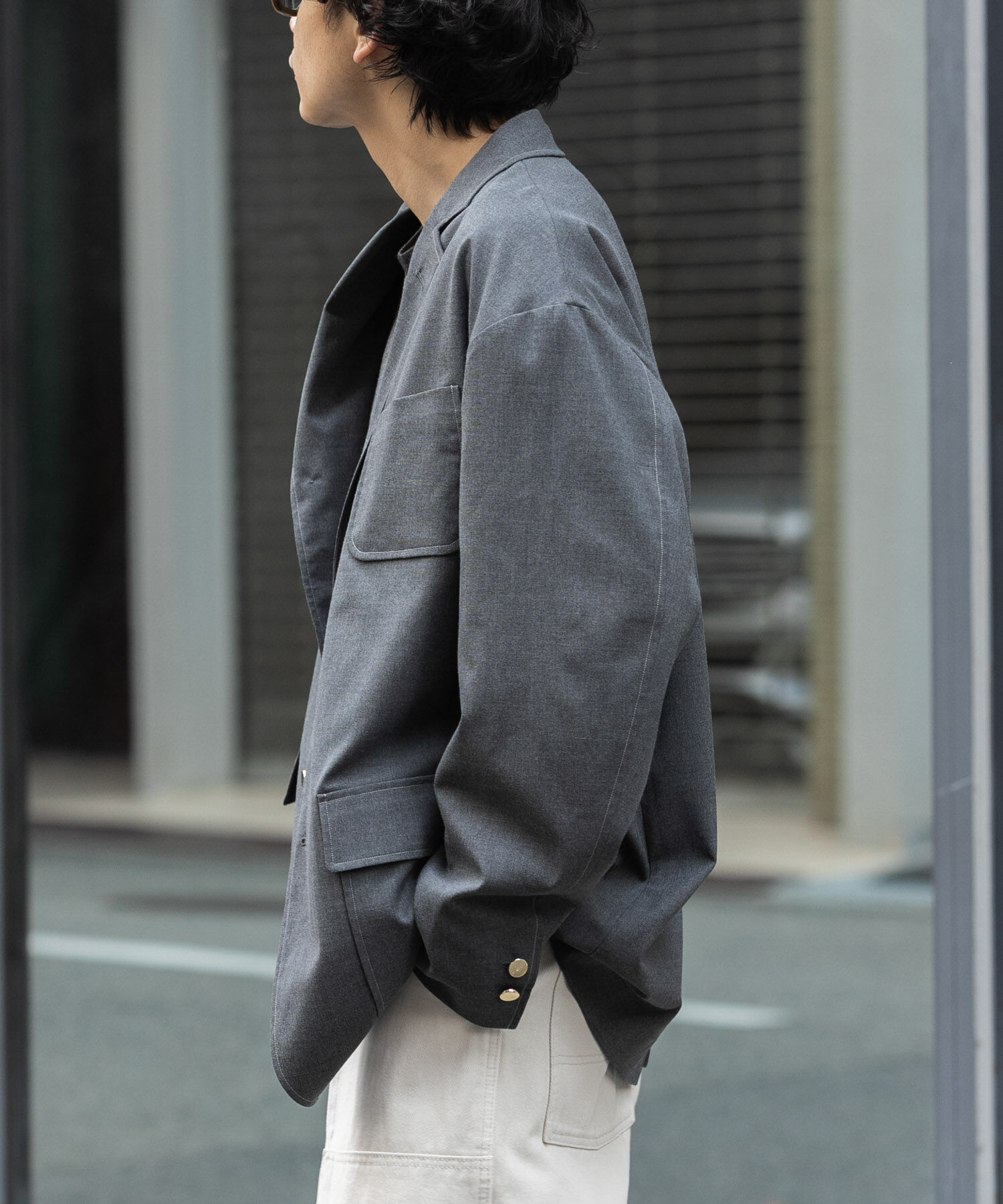 URBAN RESEARCH DOORS「FORK&SPOON　キャリーマンテーラードジャケット」|その他|