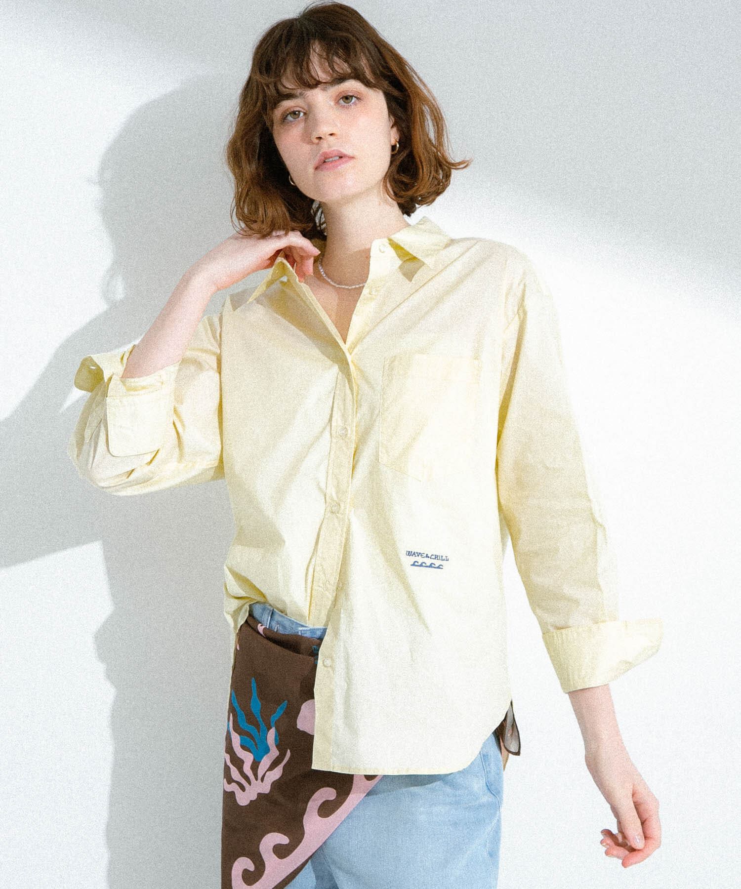 Sonny Label 「TOYAMEGコラボエンブロイダリーシャツ」|シャツ・ブラウス|イエロー