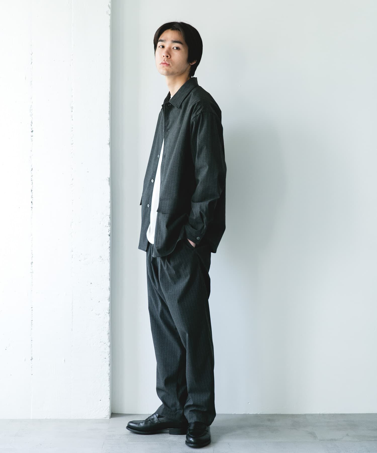 URBAN RESEARCH DOORS「ウールライクイージートラウザー」|その他|
