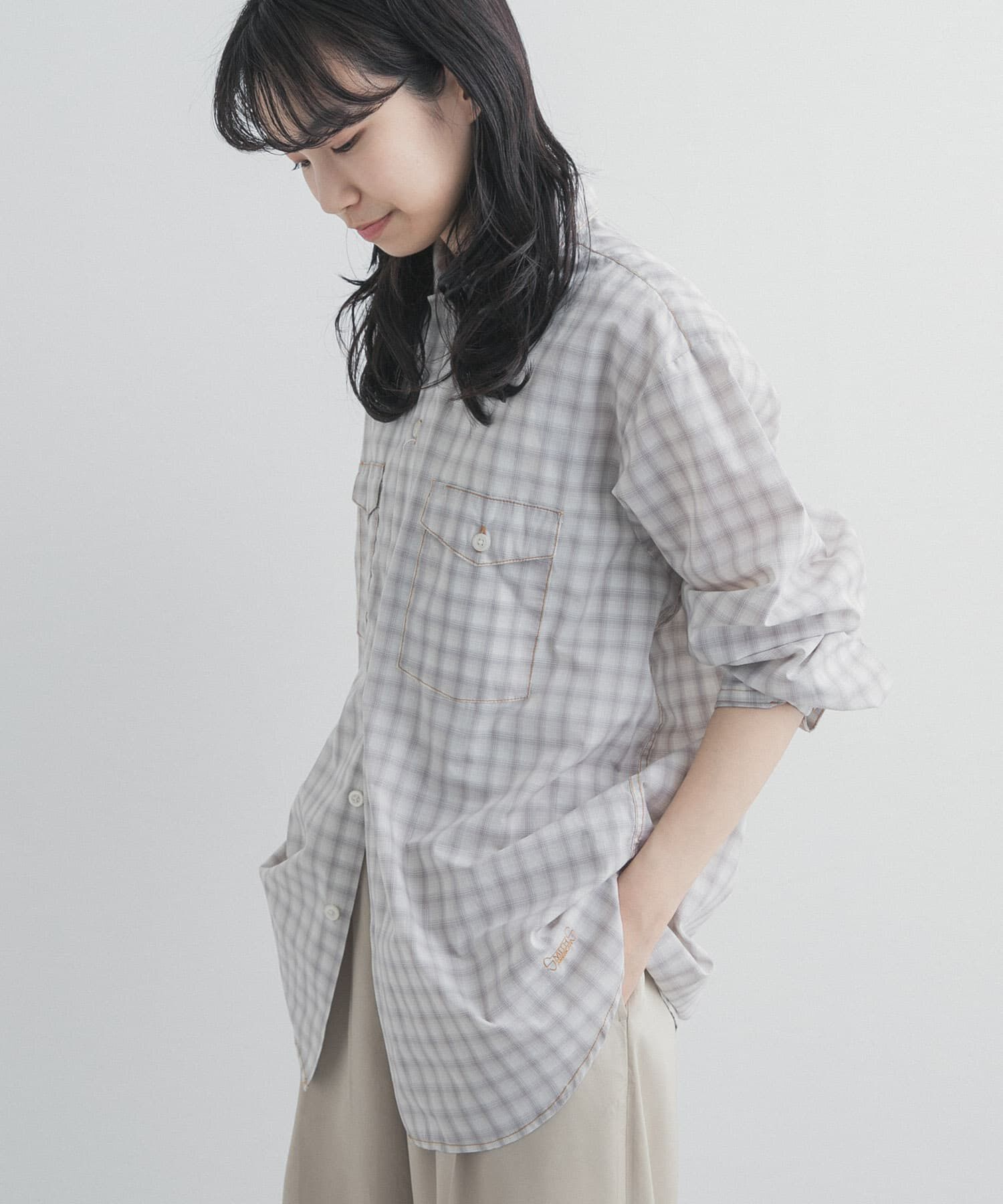 URBAN RESEARCH DOORS「SMITH　BROOKLYN WORK SHIRTS」|シャツ・ブラウス|