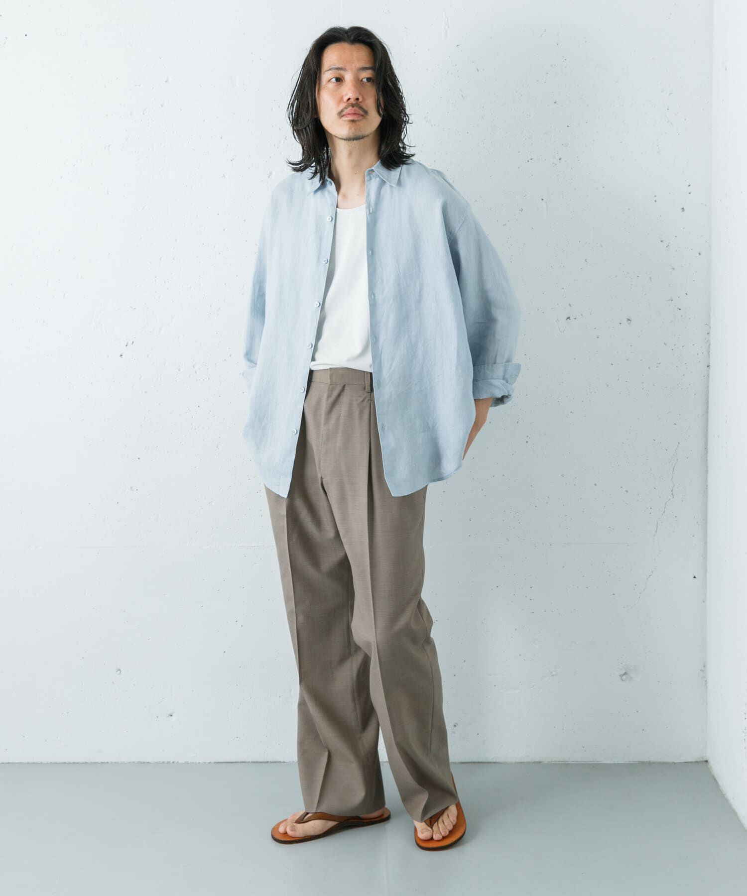 URBAN RESEARCH「LINEN REGULAR SHIRTS」|シャツ・ブラウス|