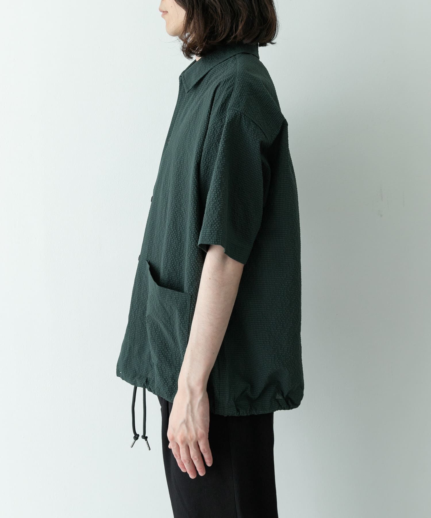 Sonny Label 「シアサッカーショートスリーブコーチシャツ」|シャツ・ブラウス|
