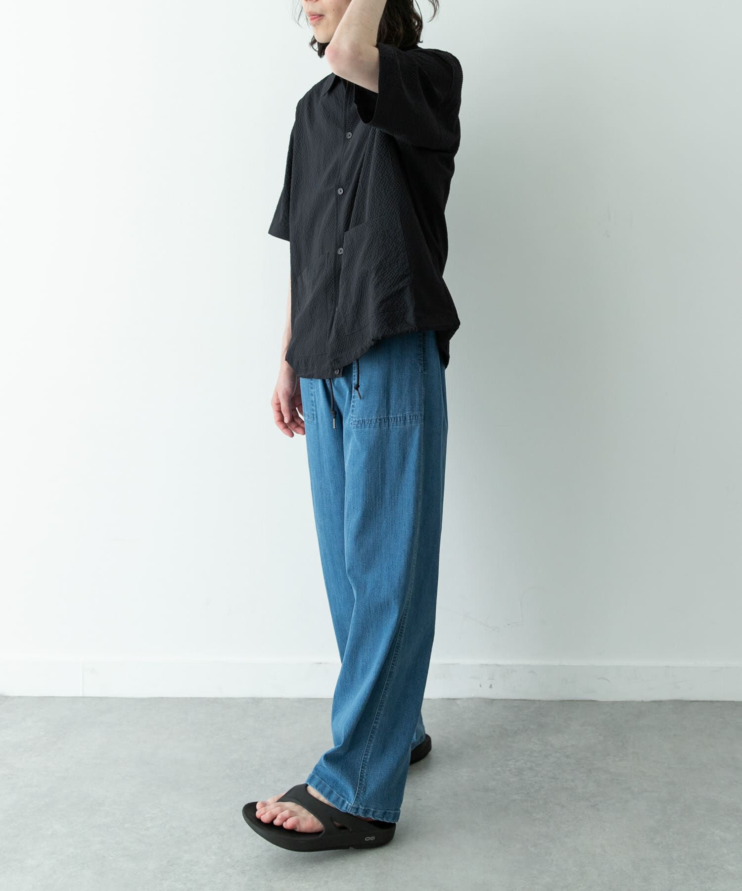 Sonny Label 「シアサッカーショートスリーブコーチシャツ」|シャツ・ブラウス|