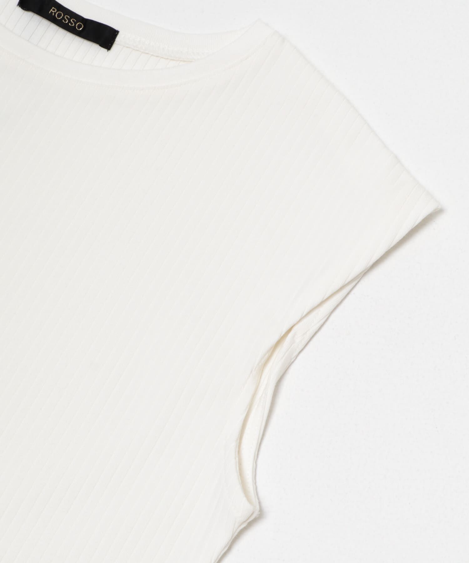 URBAN RESEARCH ROSSO「汗染防止 フレンチリブTシャツ」|Tシャツ・カットソー|