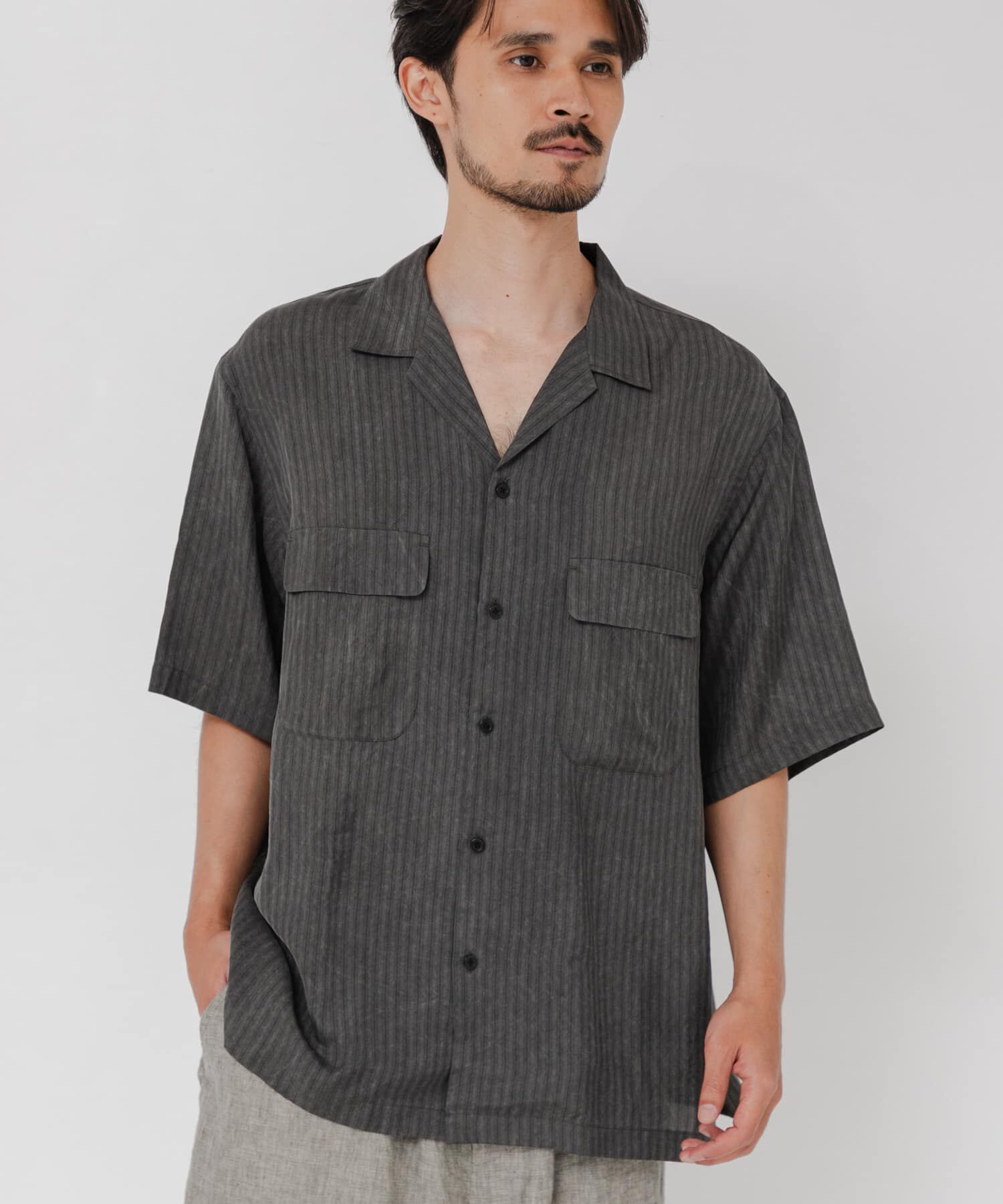 URBAN RESEARCH「CUPRO COLD DYE SHIRTS」|シャツ・ブラウス|
