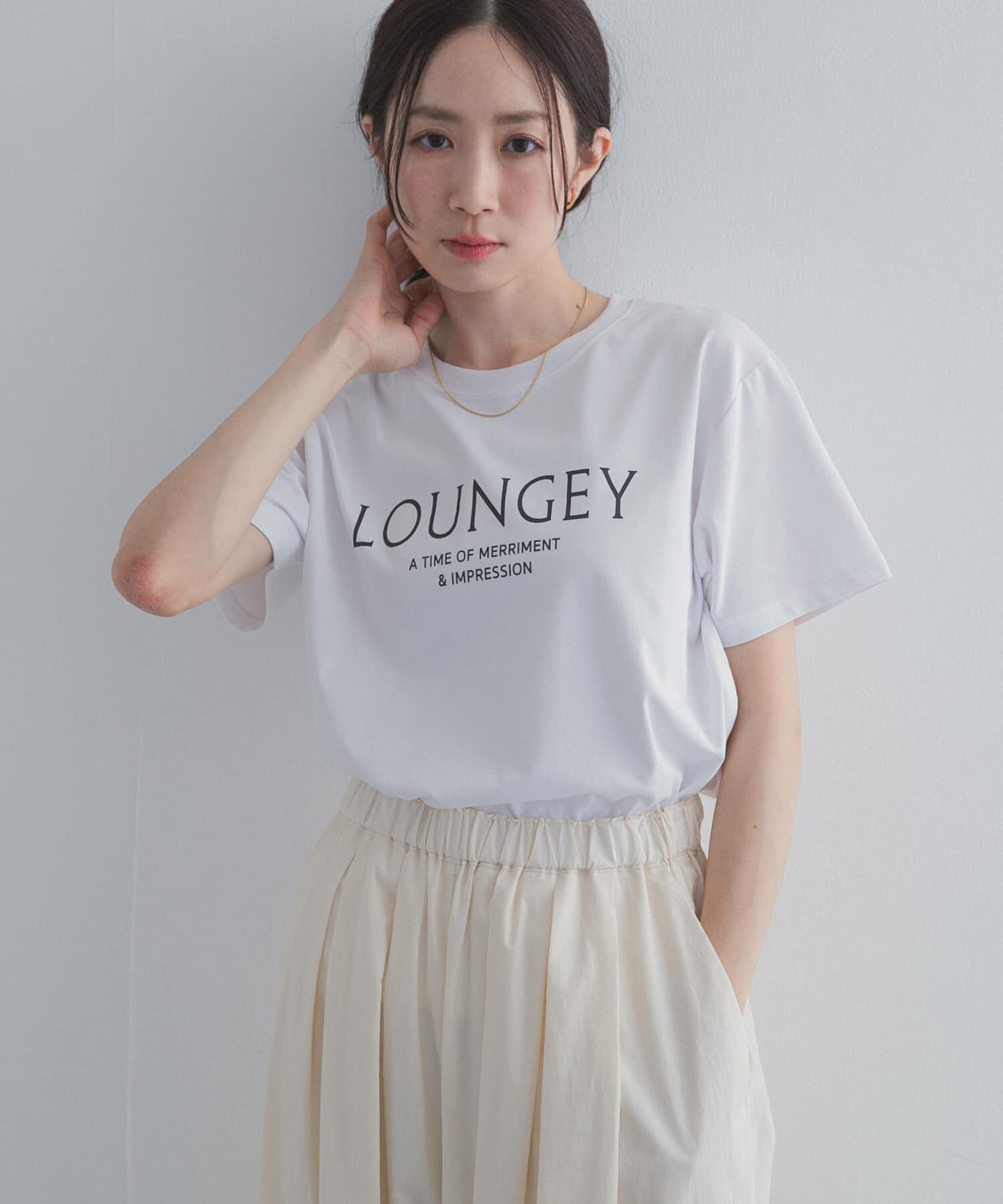 URBAN RESEARCH DOORS「ロゴプリントTシャツ」|Tシャツ・カットソー|