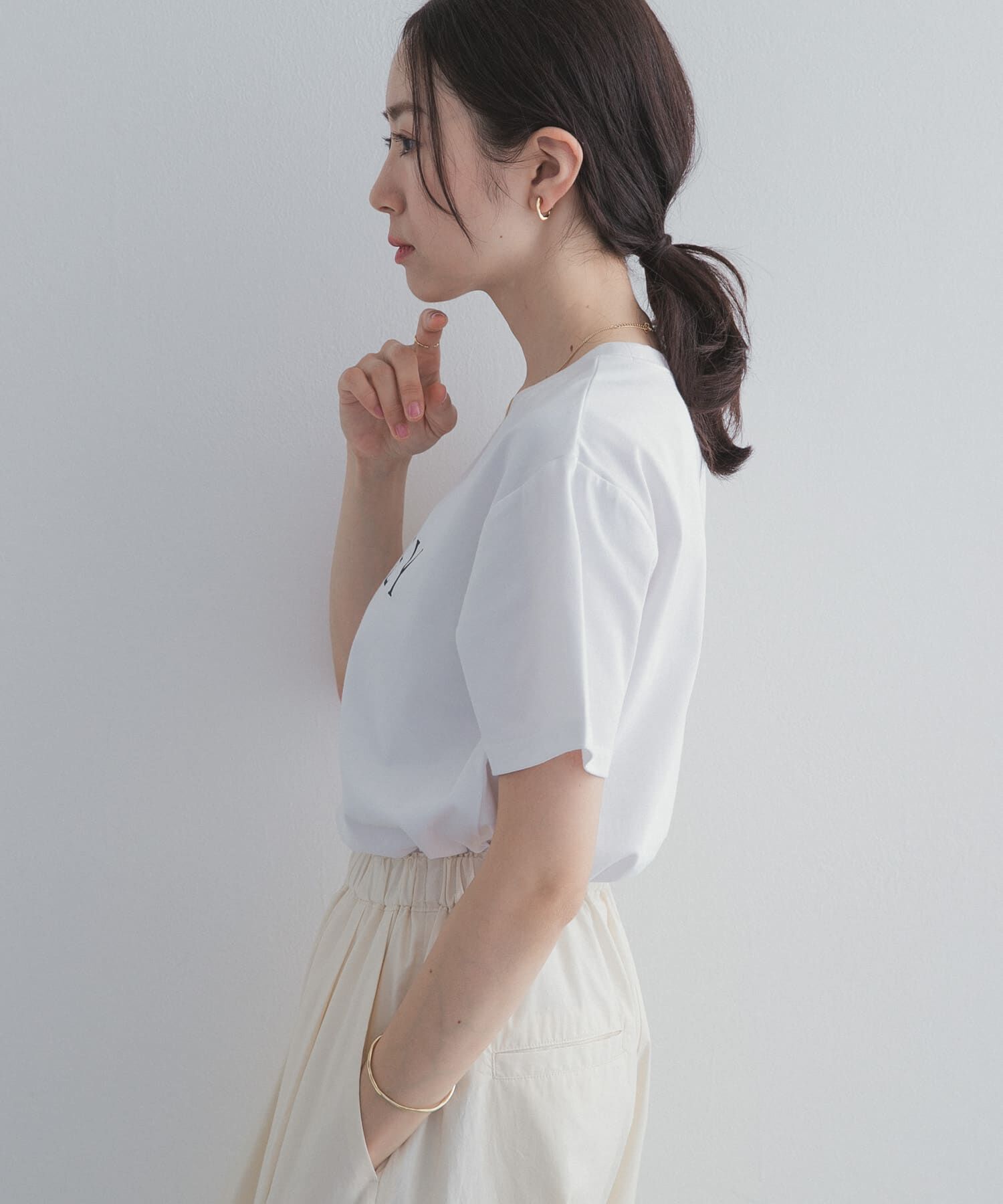URBAN RESEARCH DOORS「ロゴプリントTシャツ」|Tシャツ・カットソー|