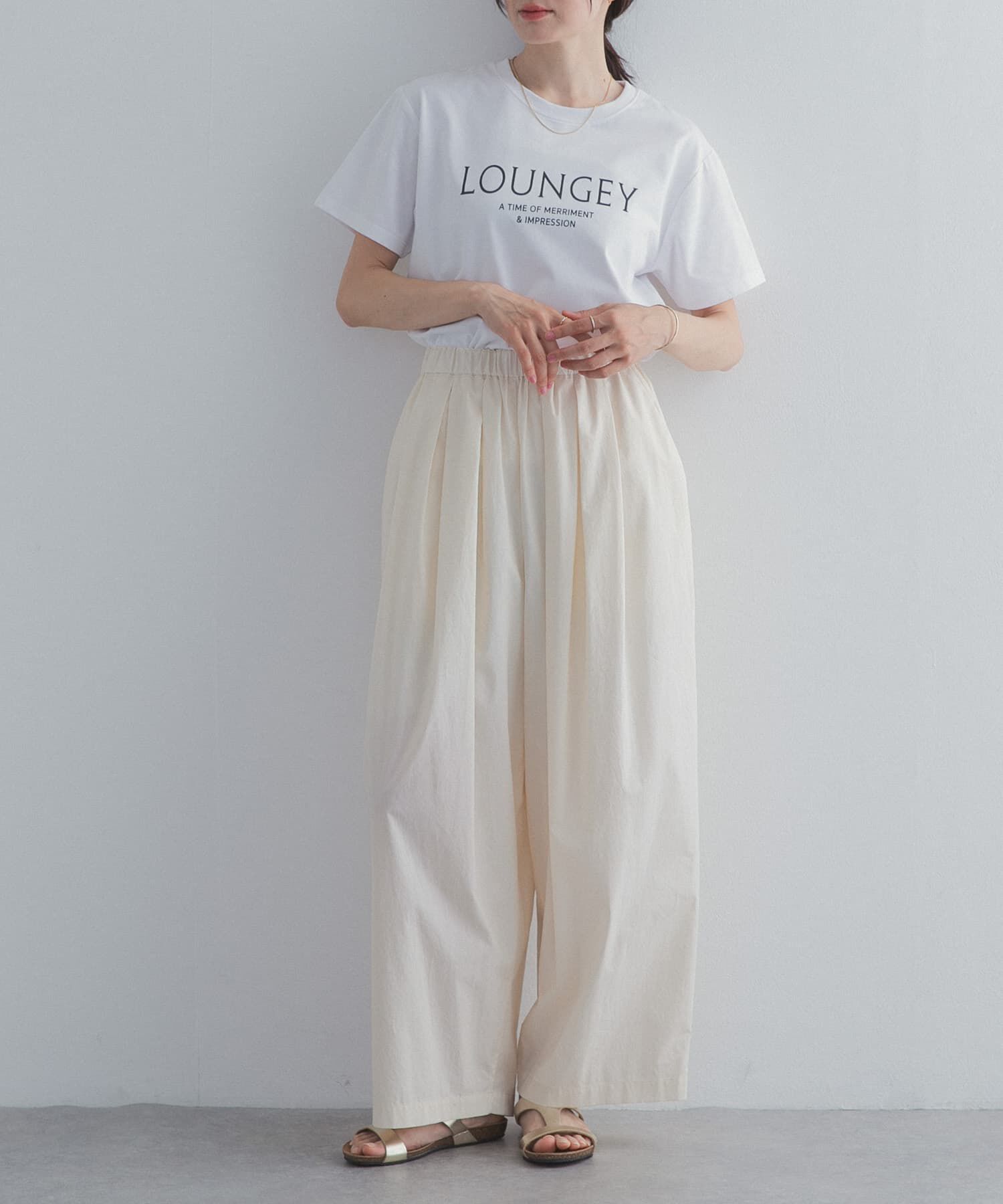 URBAN RESEARCH DOORS「ロゴプリントTシャツ」|Tシャツ・カットソー|