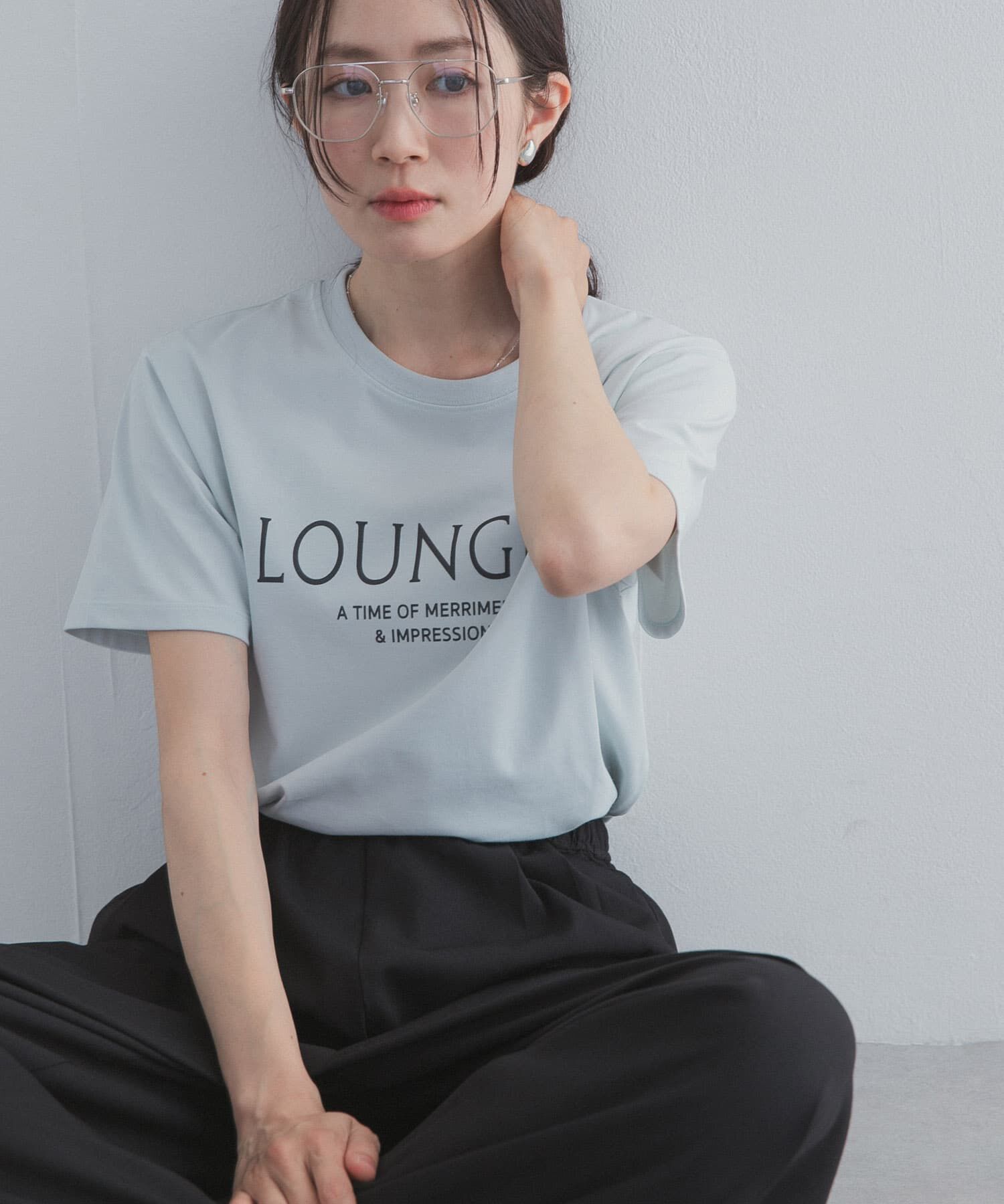 URBAN RESEARCH DOORS「ロゴプリントTシャツ」|Tシャツ・カットソー|