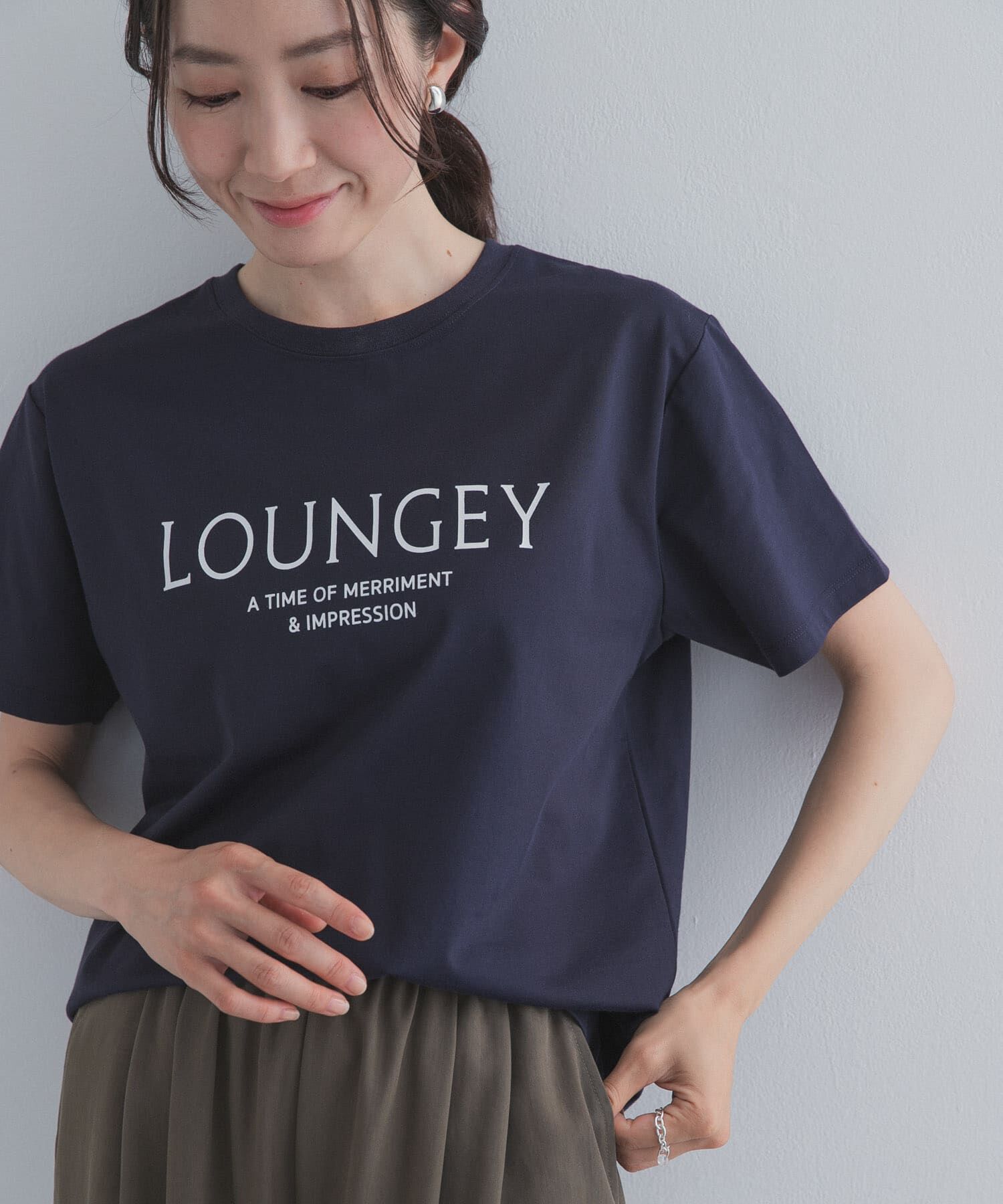 URBAN RESEARCH DOORS「ロゴプリントTシャツ」|Tシャツ・カットソー|