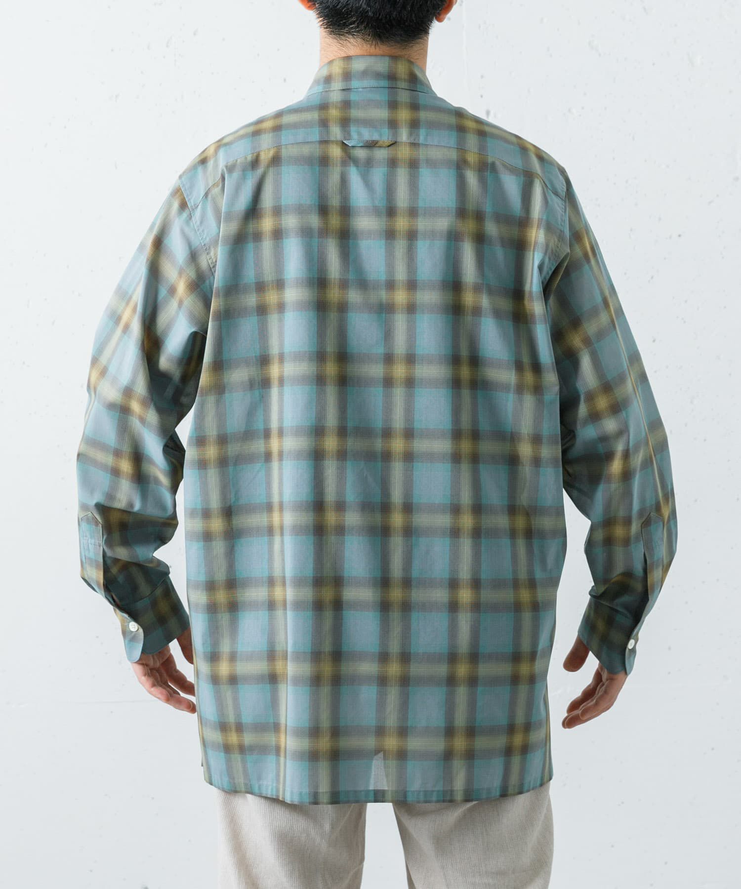 URBAN RESEARCH「SHEER CH SQUARE CUT SHIRTS」|シャツ・ブラウス|