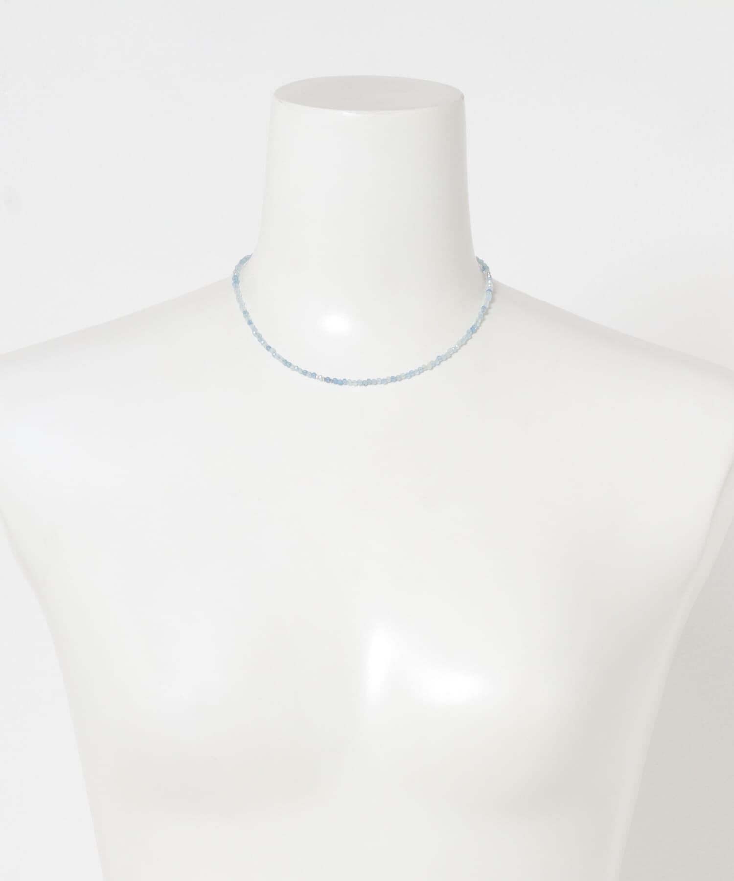URBAN RESEARCH「decor『デコール』　AQUAMARINE BEAD NECKLACE」|ネックレス|