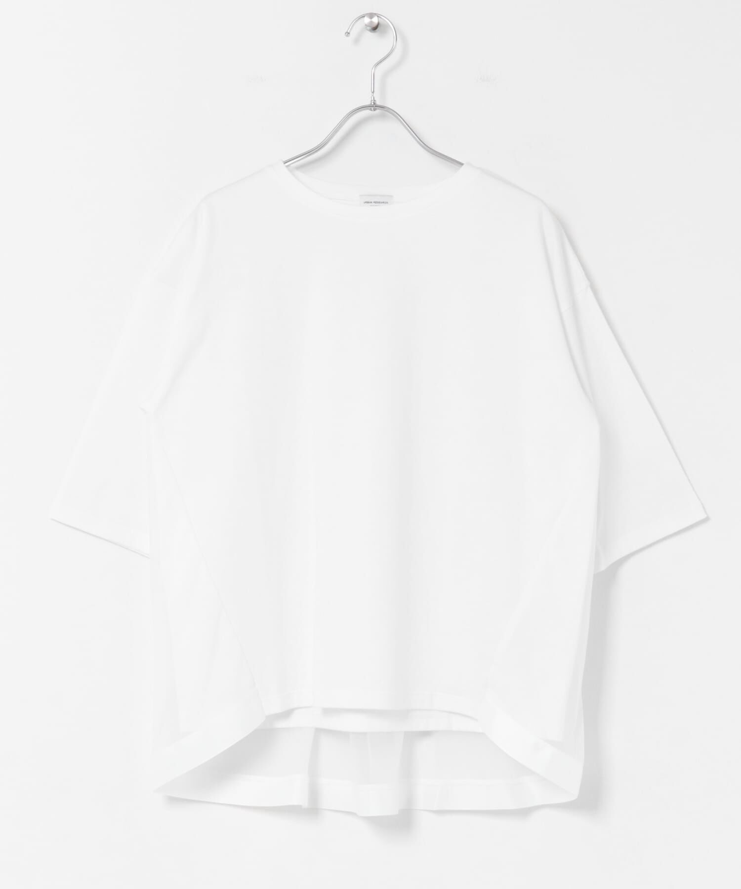URBAN RESEARCH DOORS「バックシアー切替プルオーバー」|Tシャツ・カットソー|