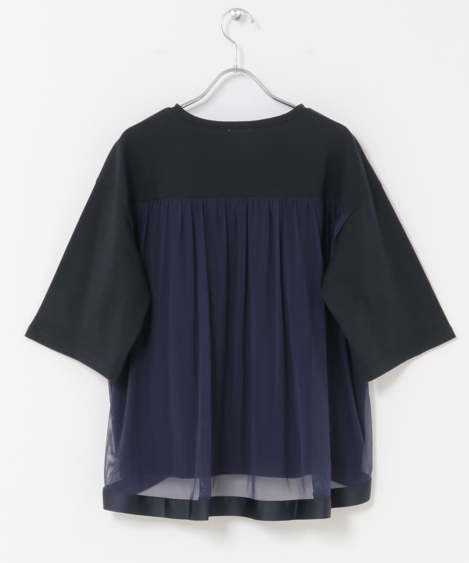 URBAN RESEARCH DOORS「バックシアー切替プルオーバー」|Tシャツ・カットソー|