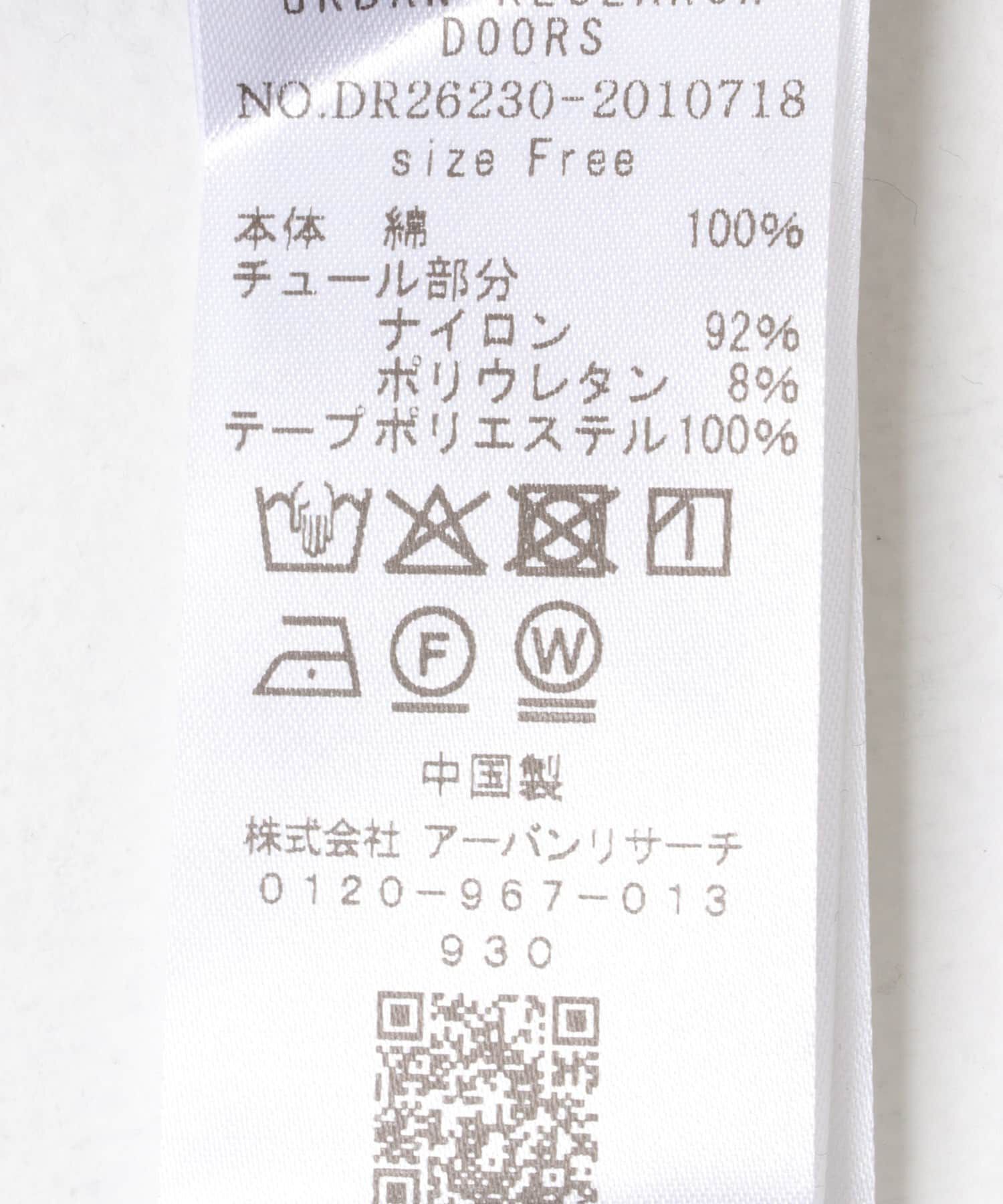 URBAN RESEARCH DOORS「バックシアー切替プルオーバー」|Tシャツ・カットソー|