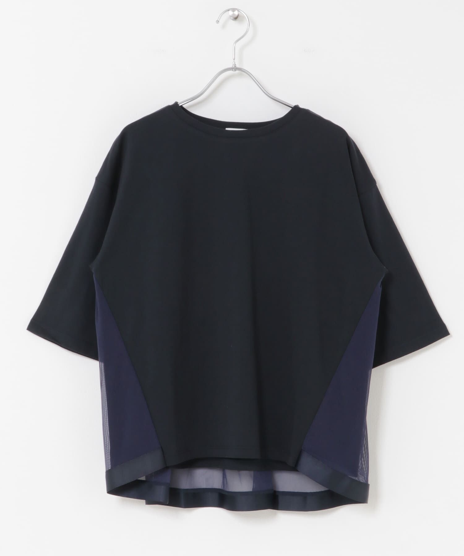 URBAN RESEARCH DOORS「バックシアー切替プルオーバー」|Tシャツ・カットソー|
