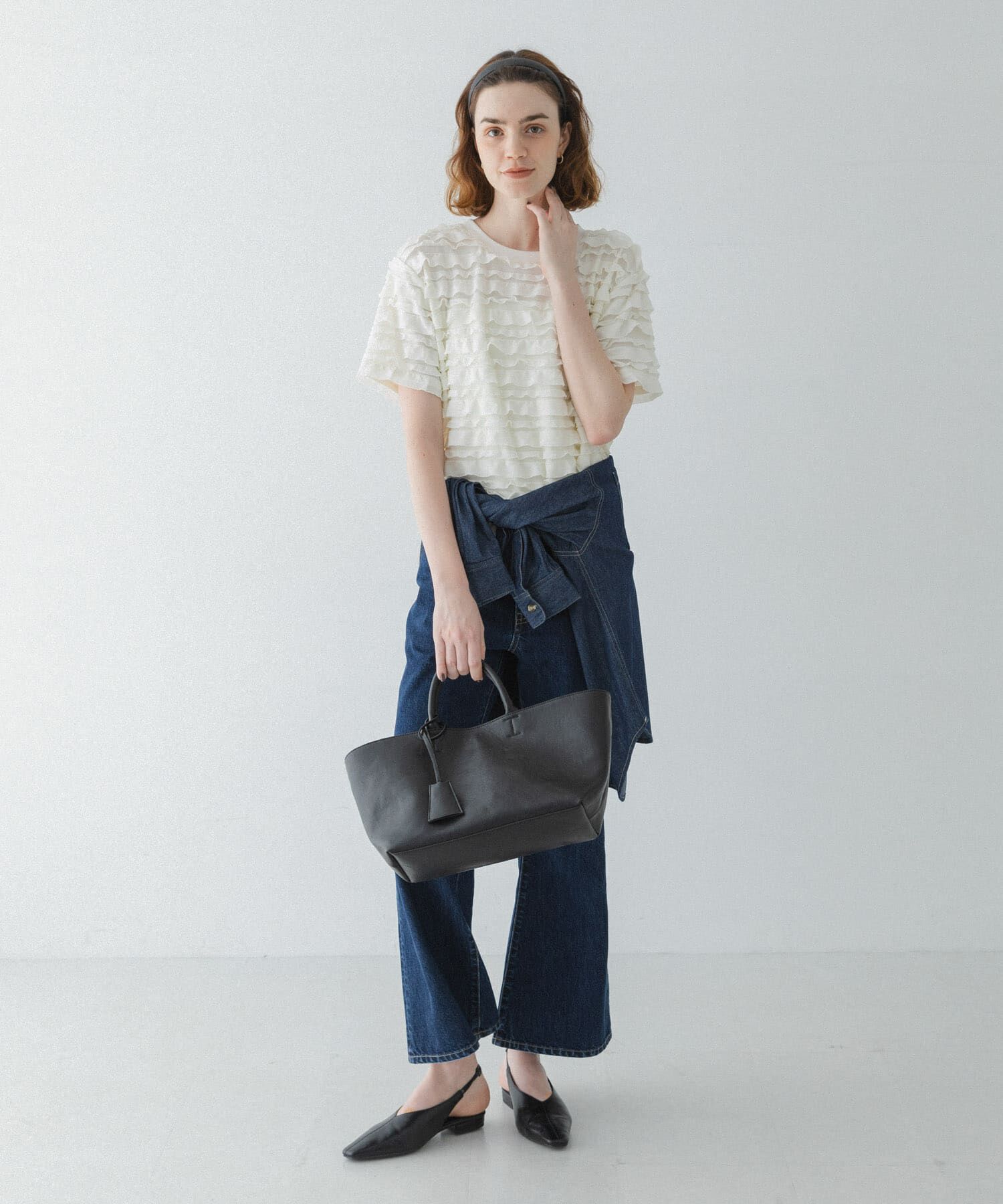 Sonny Label 「フリルカットプルオーバー」|Tシャツ・カットソー|