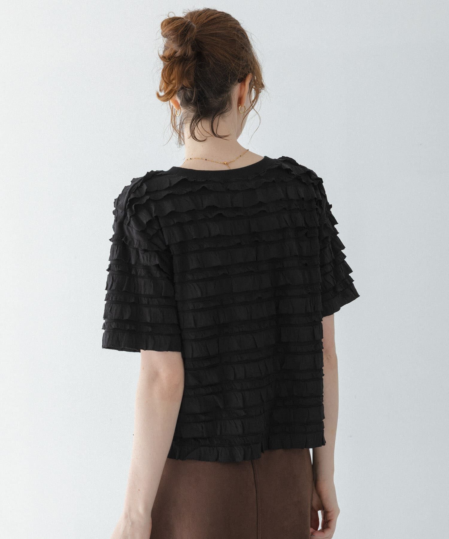 Sonny Label 「フリルカットプルオーバー」|Tシャツ・カットソー|