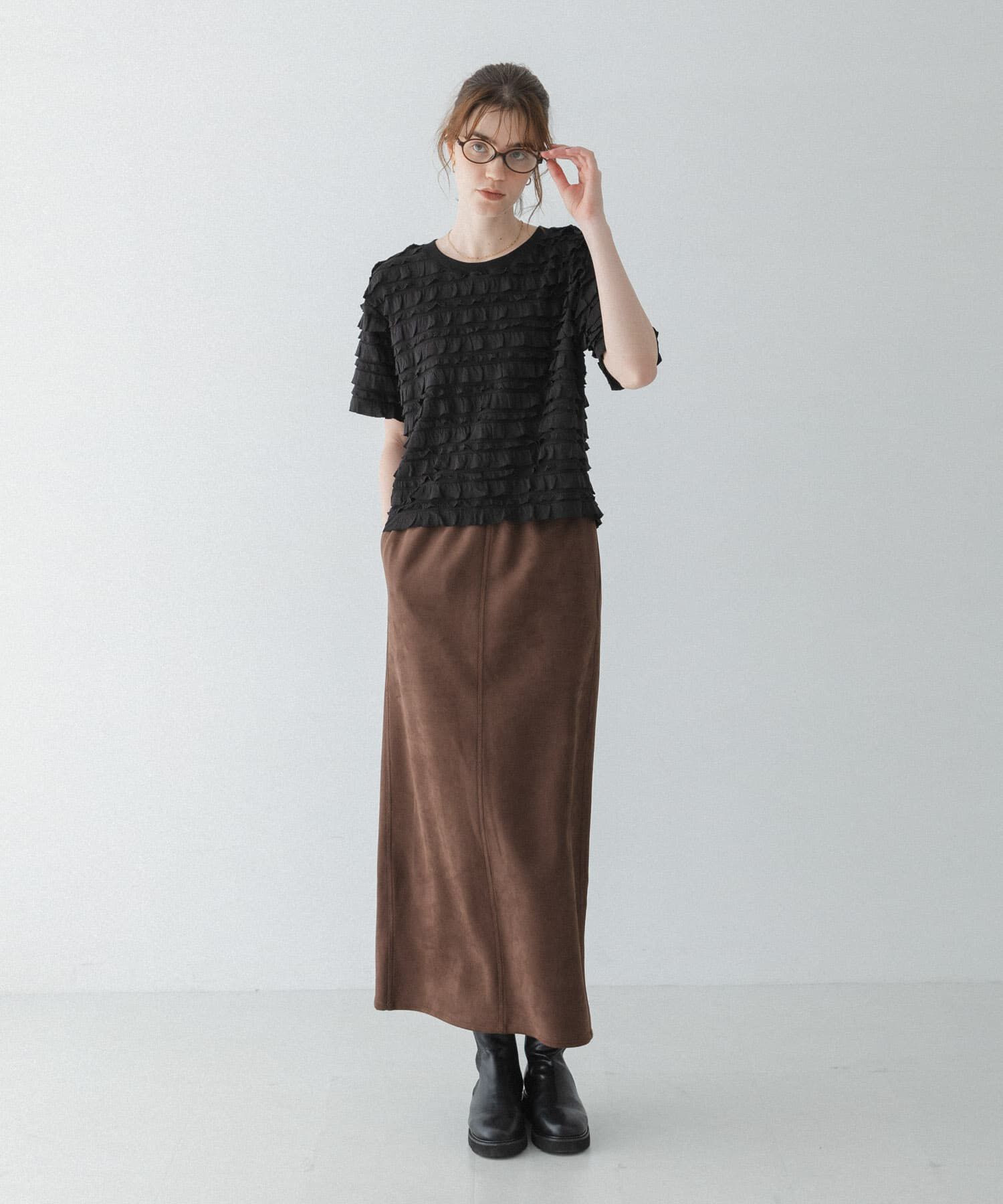 Sonny Label 「フリルカットプルオーバー」|Tシャツ・カットソー|