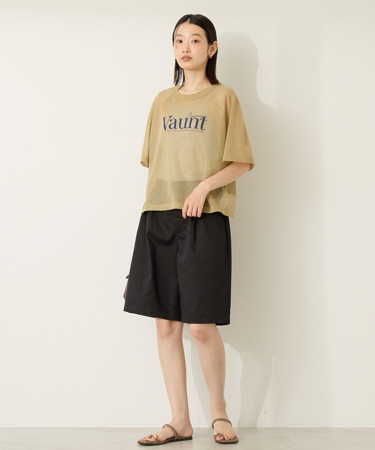AMERICAN HOLIC「プリントロゴシアーニットプルオーバー」|ニット・セーター|