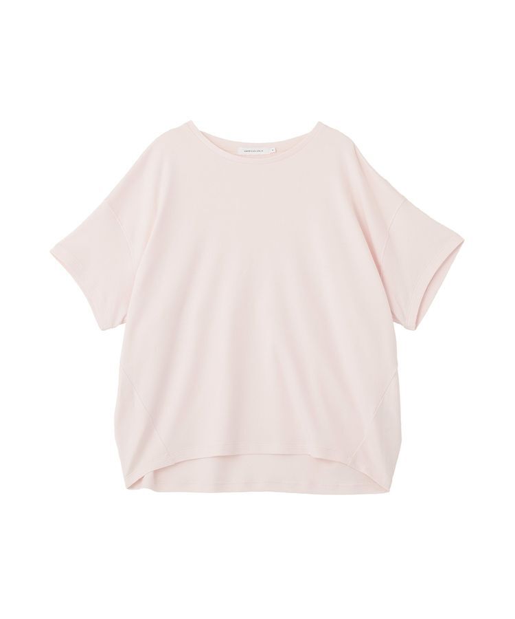 AMERICAN HOLIC「【接触冷感+UVカット】半袖コクーンカットプルオーバー」|Tシャツ・カットソー|
