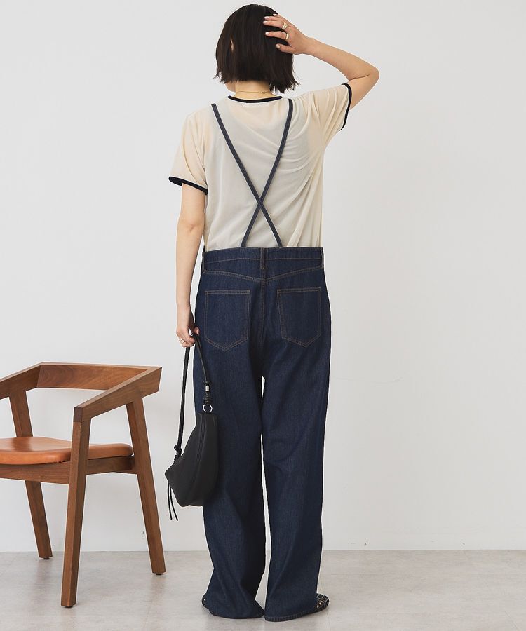 AMERICAN HOLIC「シアーベロア配色プルオーバー」|Tシャツ・カットソー|