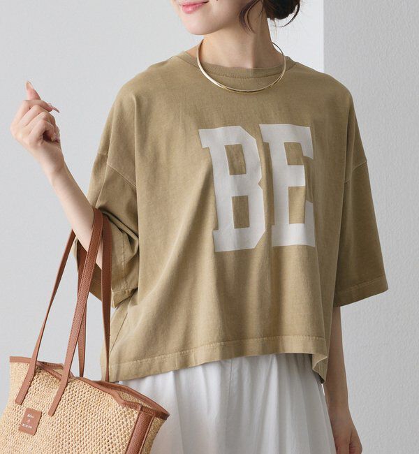  「【リバイバル/新色追加】スーピマコットンBIGロゴショートTシャツ」|プルオーバー|
