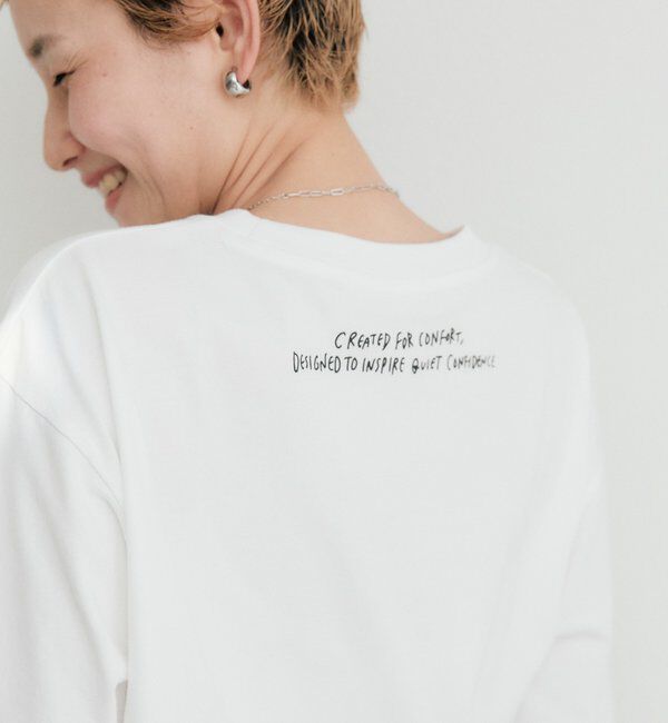  「【＠kokiminitaコラボ】ロゴプリント&times;ロゴ刺繍Tシャツ」|Tシャツ・カットソー|