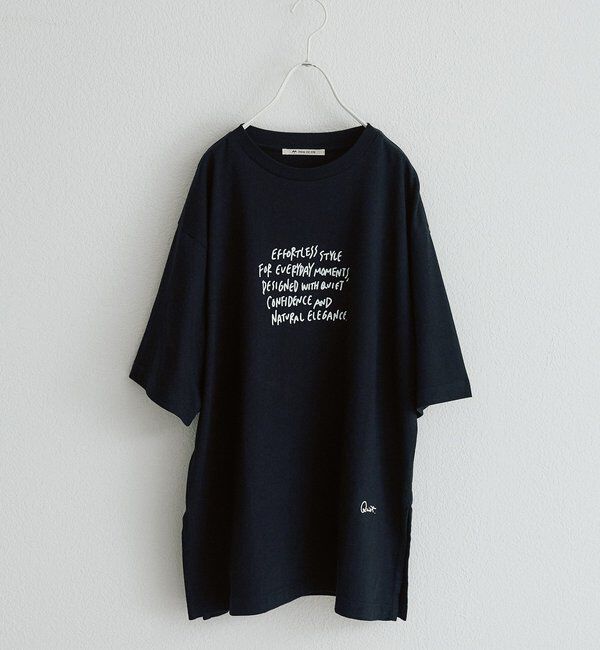  「【＠kokiminitaコラボ】ロゴプリント&times;ロゴ刺繍Tシャツ」|Tシャツ・カットソー|