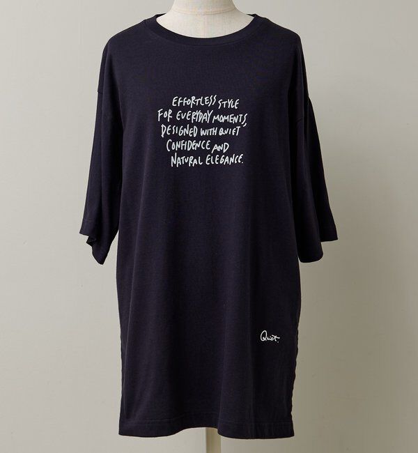  「【＠kokiminitaコラボ】ロゴプリント&times;ロゴ刺繍Tシャツ」|Tシャツ・カットソー|