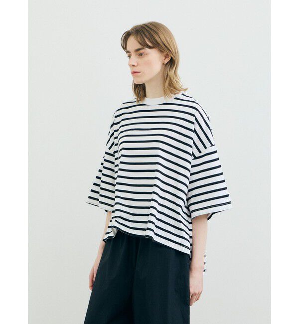 MARMARMAR「MARMARMAR クルーネックワイドTシャツ」|Tシャツ・カットソー|