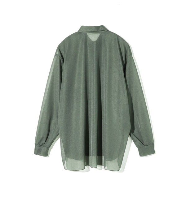 MIDIUMISOLID「MIDIUMISOLID for Ladies エッセンシャルジャージーシャツ」|シャツ・ブラウス|