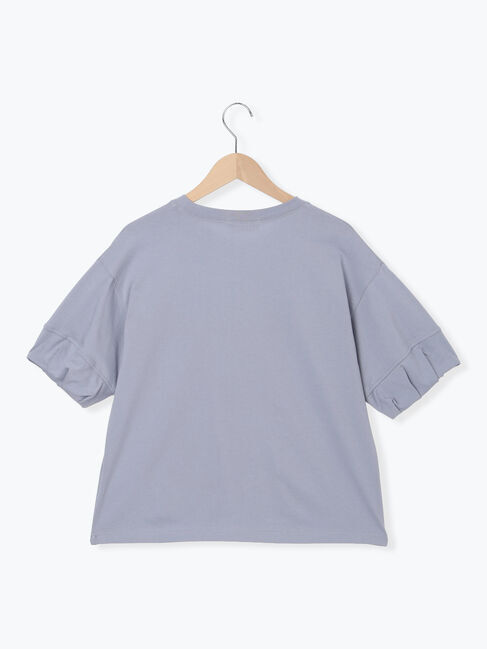 Samansa Mos2「【メルヘン&times;Samansa Mos2】レース貼りTシャツ」|Tシャツ・カットソー|
