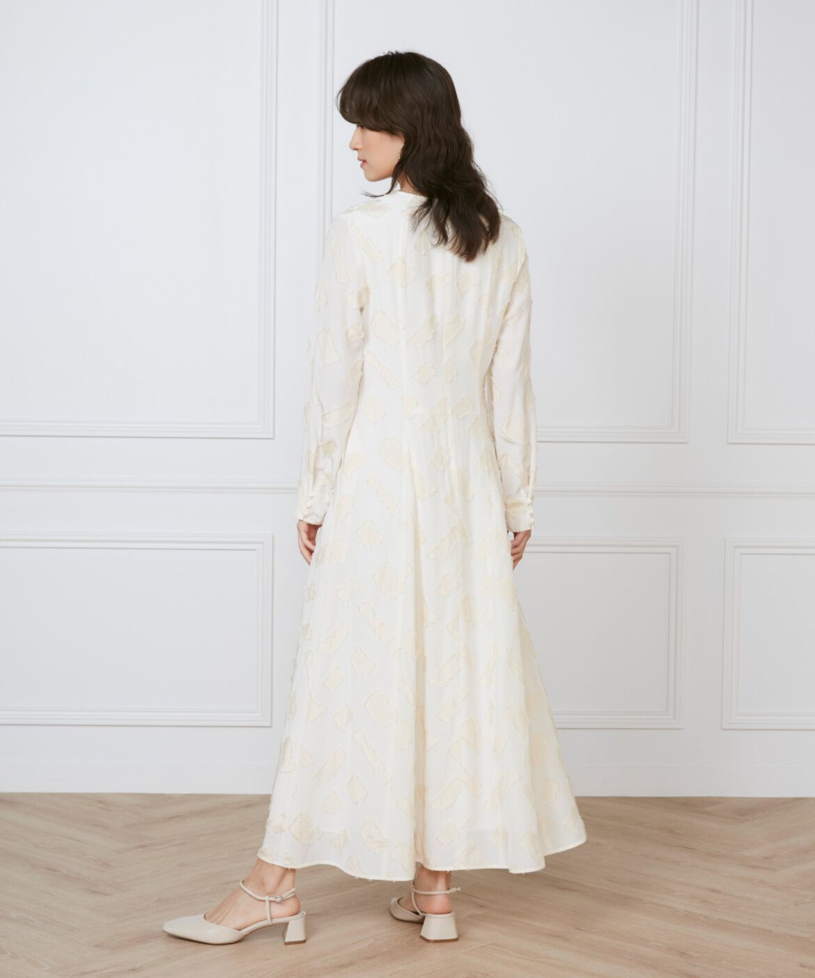 INED「ミディ丈ワンピース　《la veille by SUPERIOR CLOSET》」|ワンピース|
