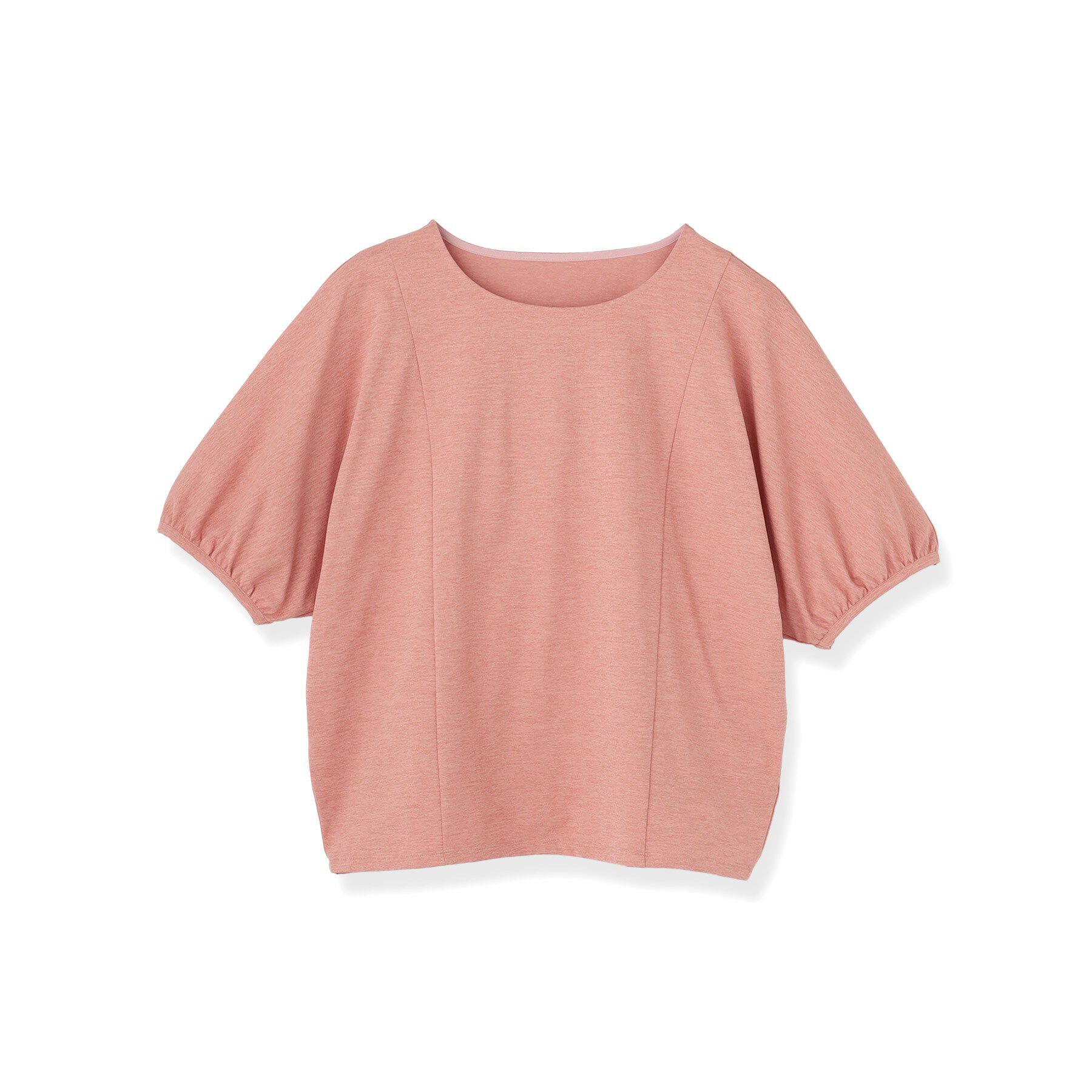 Reflect「【UVカット／接触冷感／吸水速乾】ギャザースリーブカットソー」|Tシャツ・カットソー|